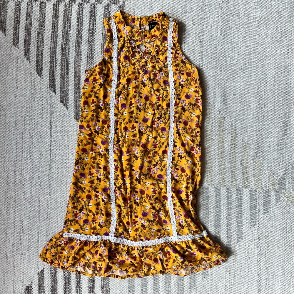 [art class] floral dress